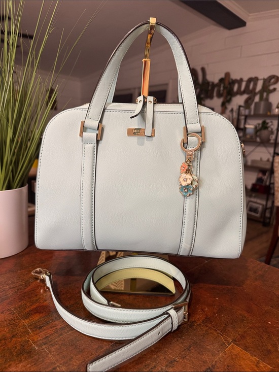 kate spade Handbags - Kate Spade Newbury Lane Small Felix Satchel in Robin's Egg Blue